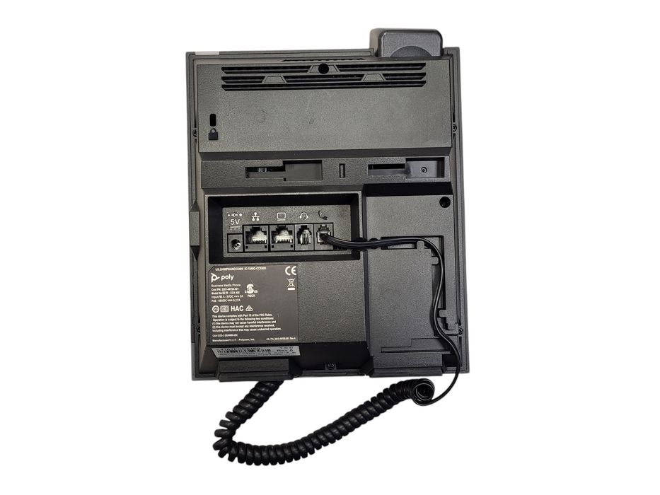 Poly CCX 400 5" Color Touchscreen POE IP Desktop Phone No stand Q$