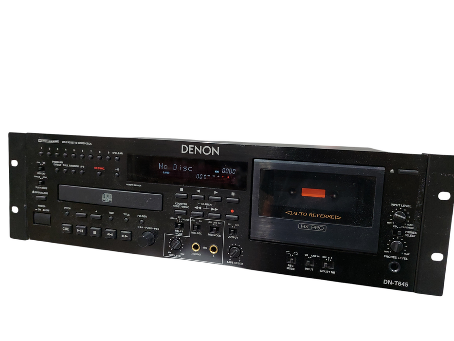 Denon CD / Cassette Combi-Deck Model: DN-T645 =