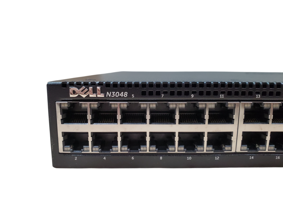Dell Networking N3048 48-Port 1GbE 2-Port SFP+ Switch, 2x PSU