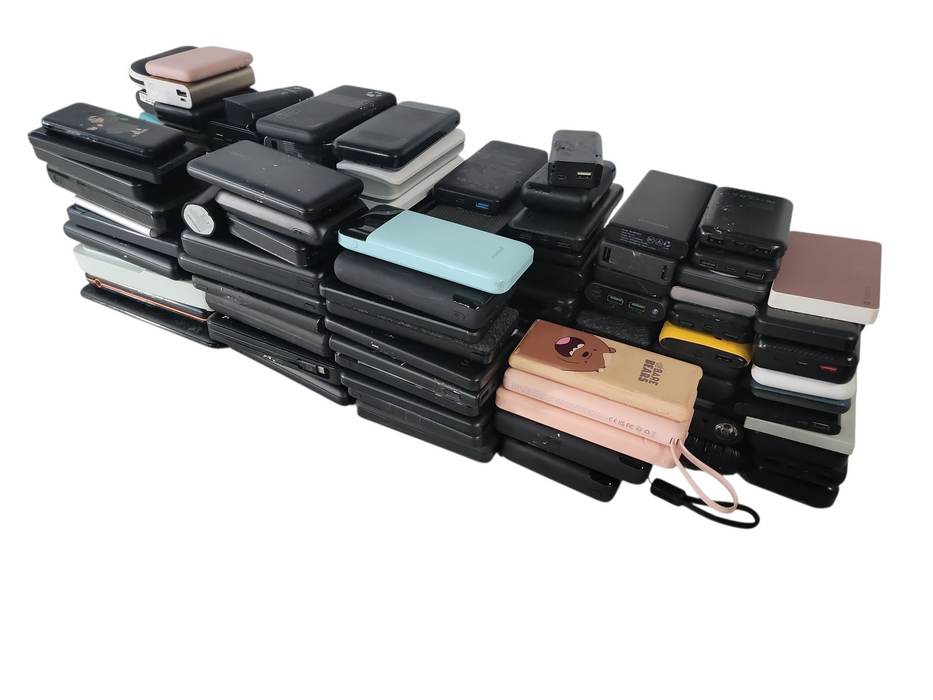 Lot of 135x Power Banks [Assorted Brands]