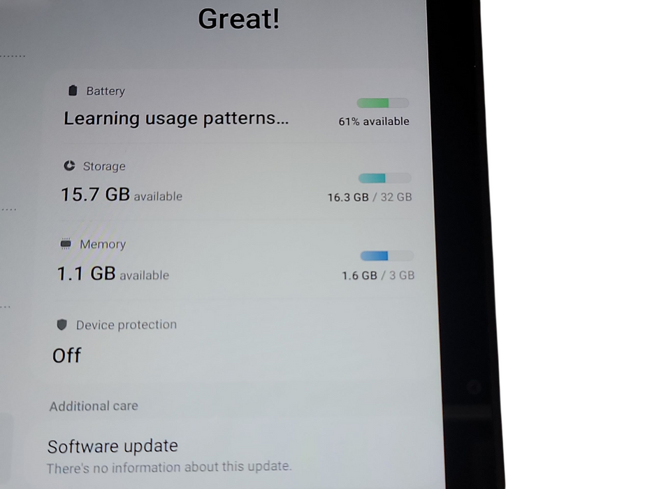 Samsung Galaxy Tab A7 - 32GB - Black [SM-T500]