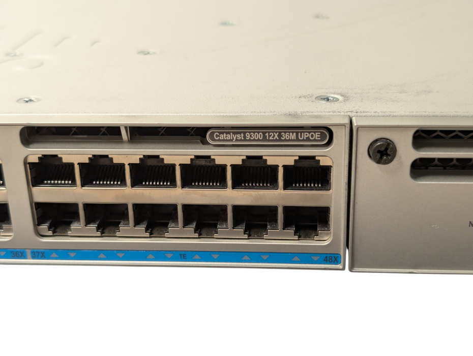Cisco C9300-48UXM-E V02 48-Port 2.5G UPOE Networking Switch -
