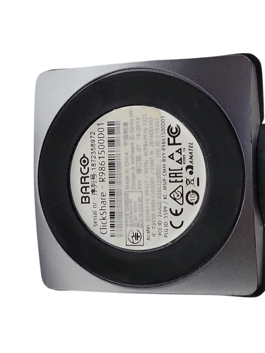 Lot of 3x Barco ClickShare CS-100 Presentation System R9861510 w/ 3 Buttons _