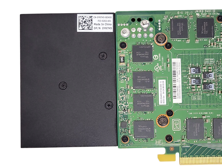 DELL NVIDIA QUADRO M4000 GRAPHICS CARD 0YR7H5 8GB GDDR5 _