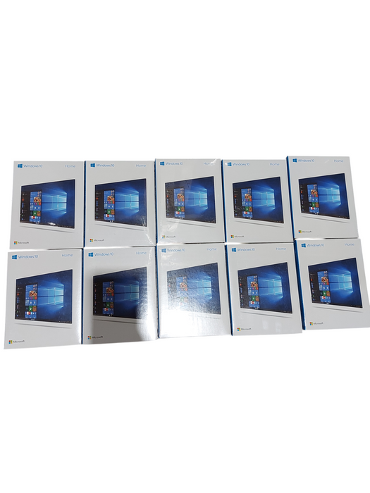 Lot 10x Microsoft Windows 10 Home USB 3.0 with Product Key UNOPENED Q