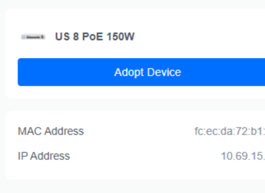 Ubiquiti UniFi - Switch 8 150W | (US-8-150) | 8-Port Gigabit PoE Switch %