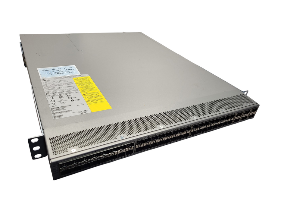 Cisco Nexus N9K-C93180YC-EX 25GbE SFP28 6P 100GbE QSFP28 PE Switch $