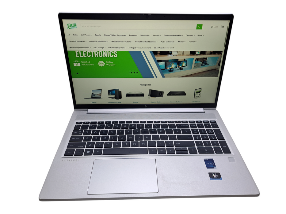 HP EliteBook 650 G9 15.6" | Intel Core i5-1245U vPRO, 16GB DDR4, 256GB NVMe ) Lap200