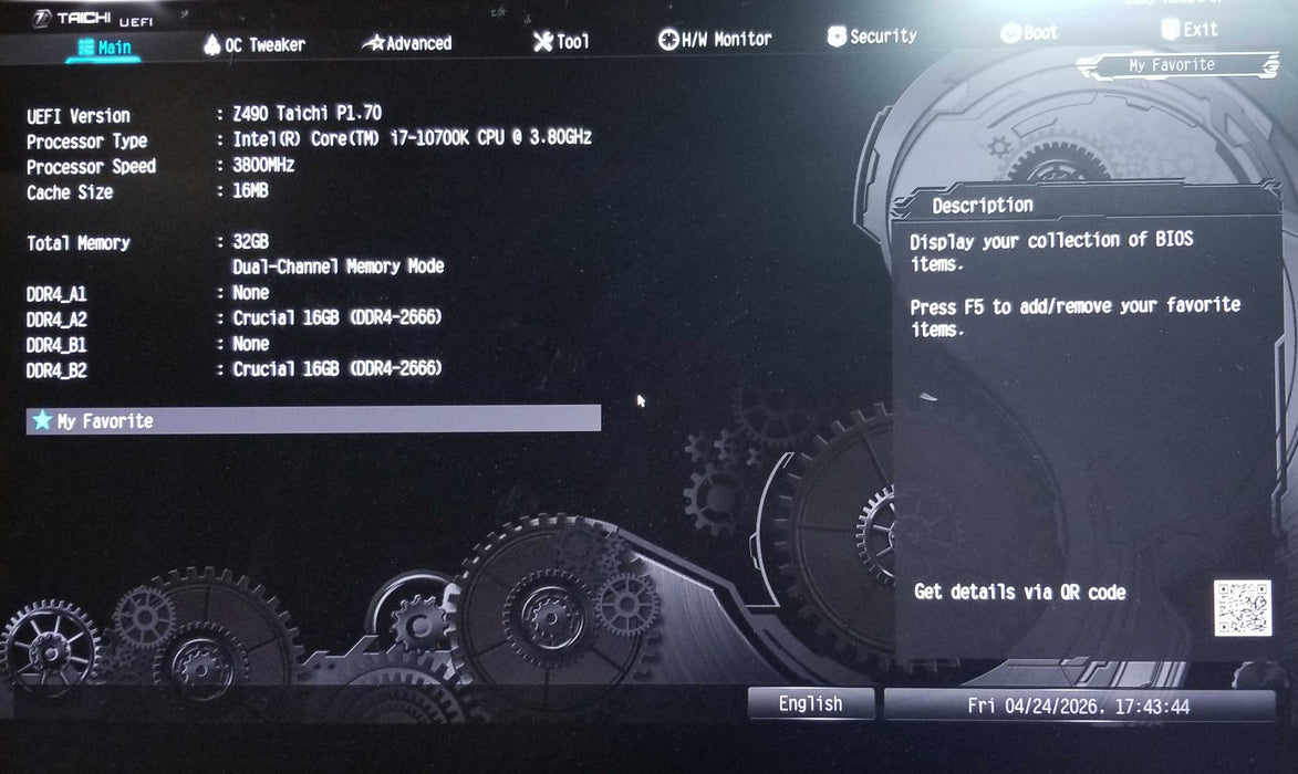 Boxx Apexx S3 Tower Core i7-10700K CPU 3.8GHz 32GB 256GB NVMe RX550