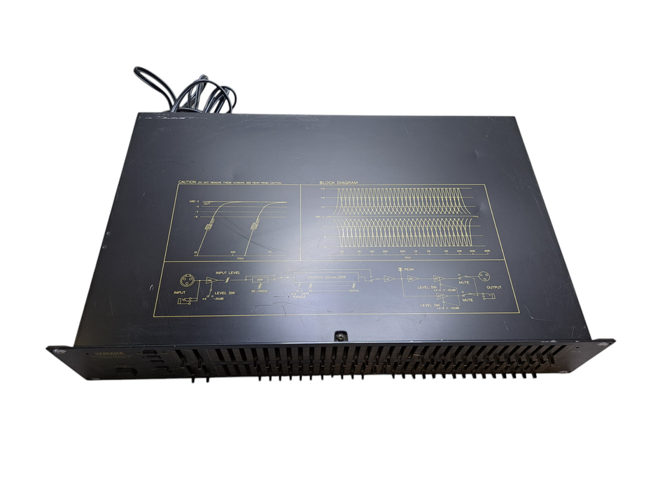 Yamaha Q2031A Dual Channel 31 Band Graphic Rack Equalizer *READ* )