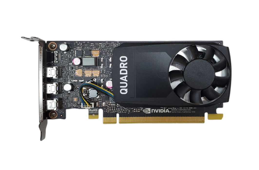 NVIDIA Quadro P400 2GB GDDR5 Graphics Card - Low Profile