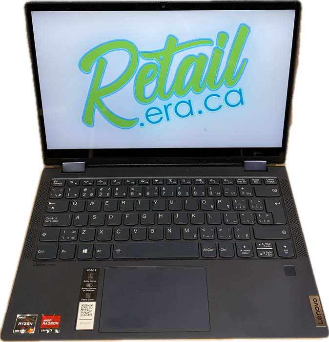 Lenovo YOGA 6 13 ALC6 TOUCH AMD Ryzen 7 5700U 16GB RAM 256GB SSD Q