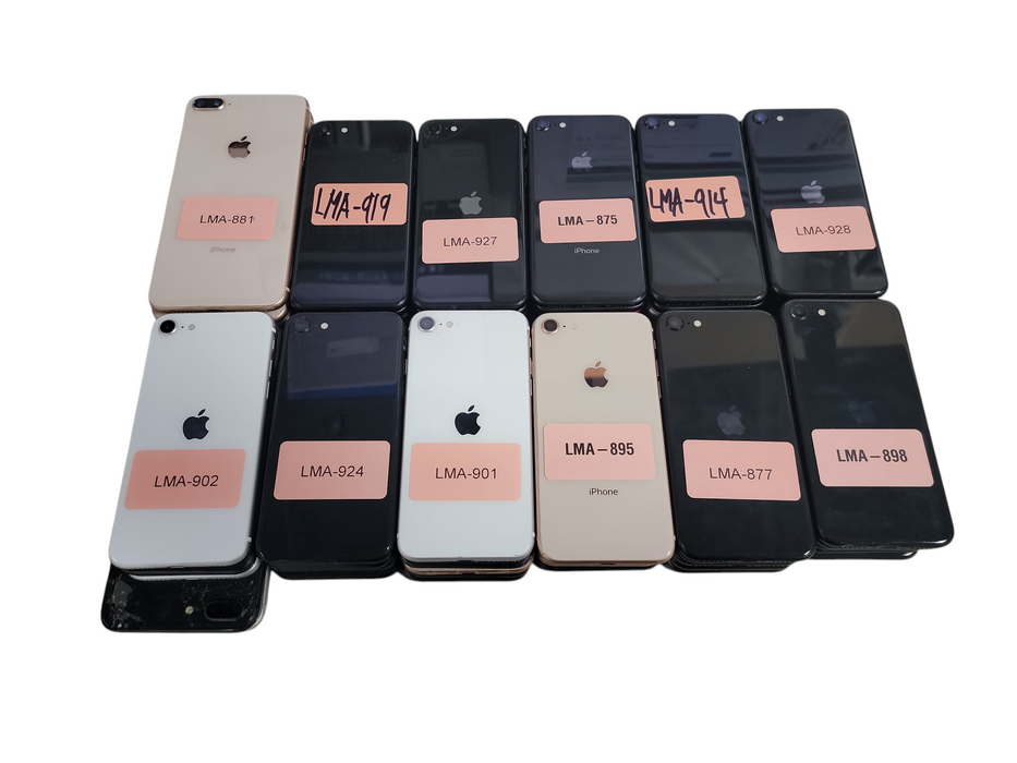 Lot of 60x Apple iPhone's [A1897 - A2275 | B/C Condition][LMA-13] (
