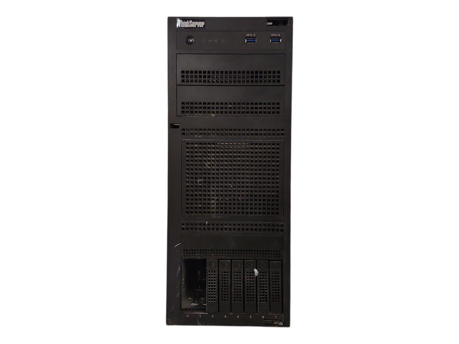 Lenovo ThinkServer TS460, Xeon E3-1220 v6, 8GB DDR4, SAS9340-8i, No HDD