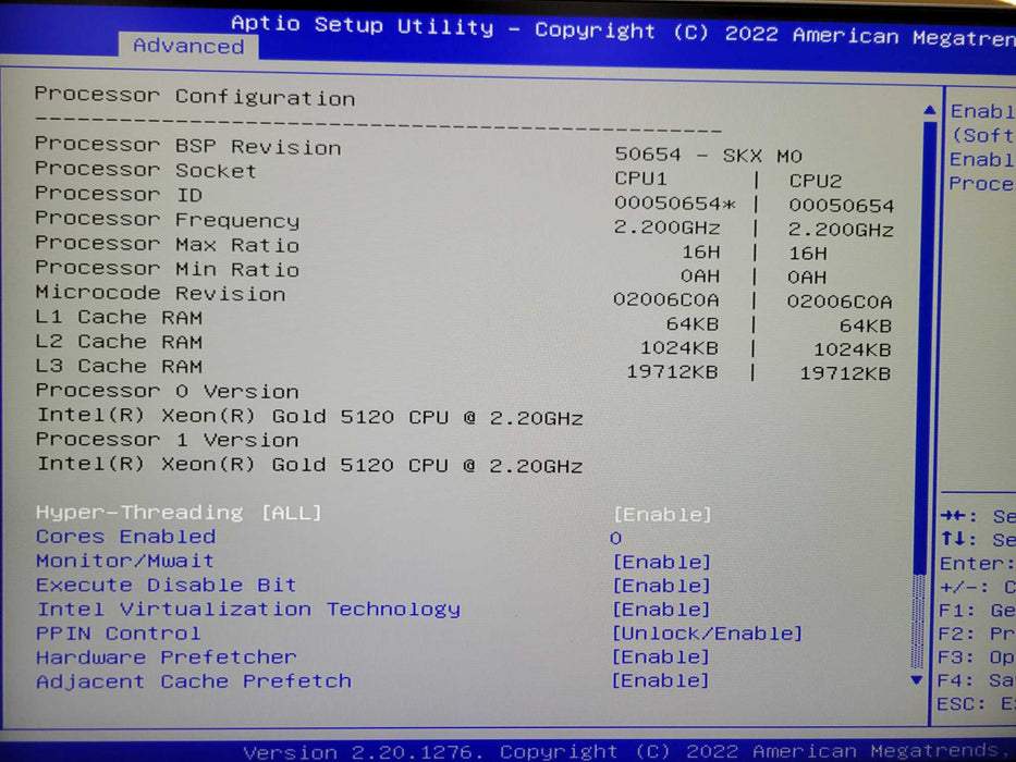 Nutanix NXS2U2NL12G600 2x Nodes, 4x Xeon Gold 5120, 128GB DDR4, 5x 8TB SAS _