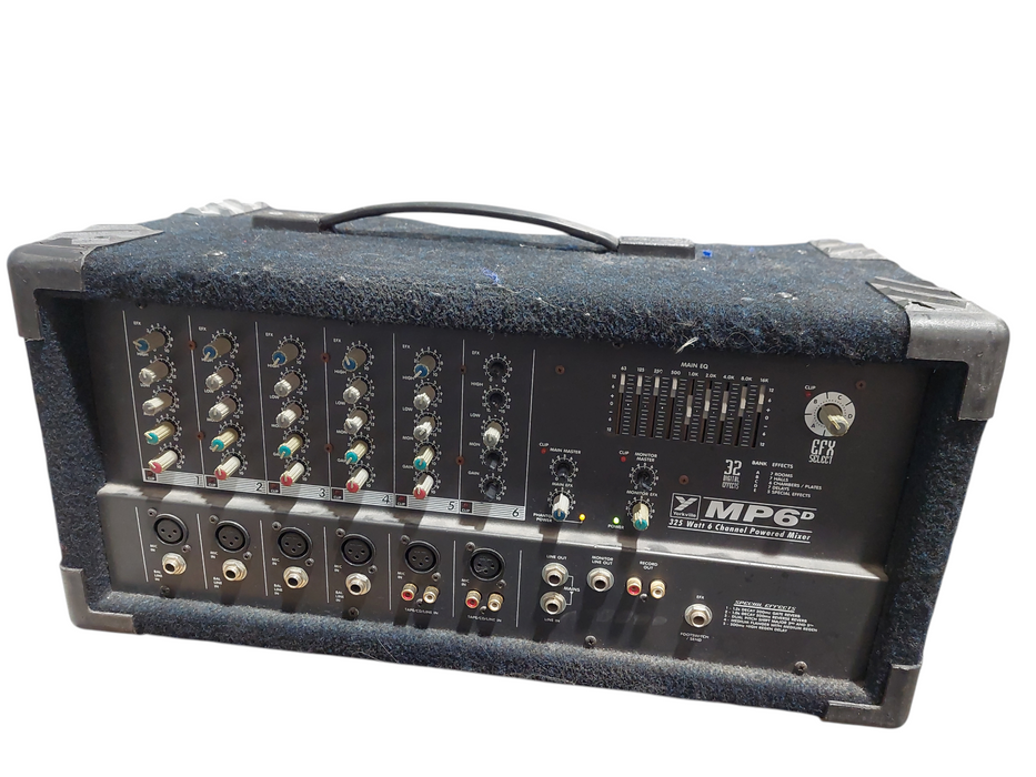 Yorkville MP6D 325 Watt 6 Channel Powered Mixer  =