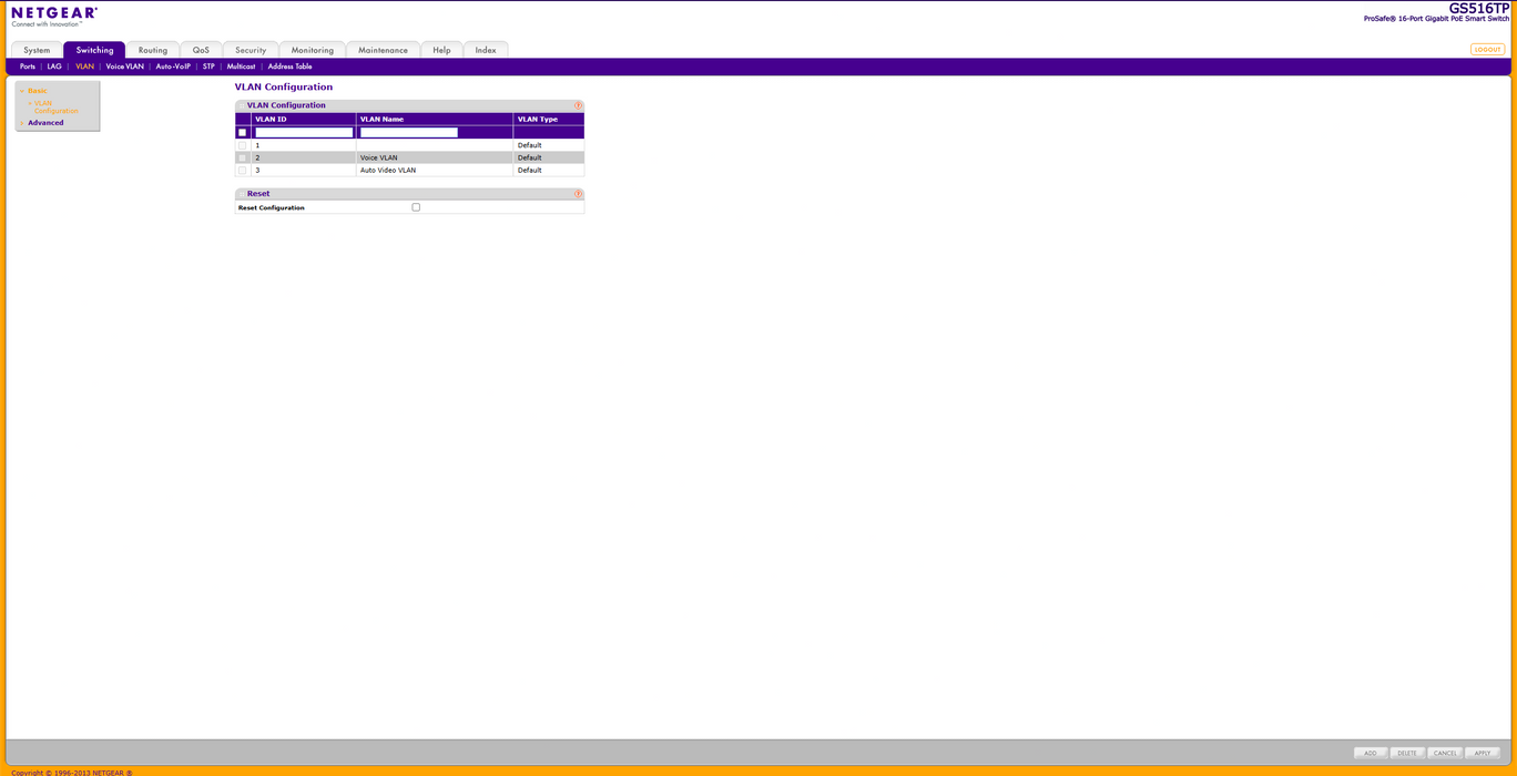 NETGEAR ProSafe GS516TP 16-Port Gigabit PoE Smart Switch