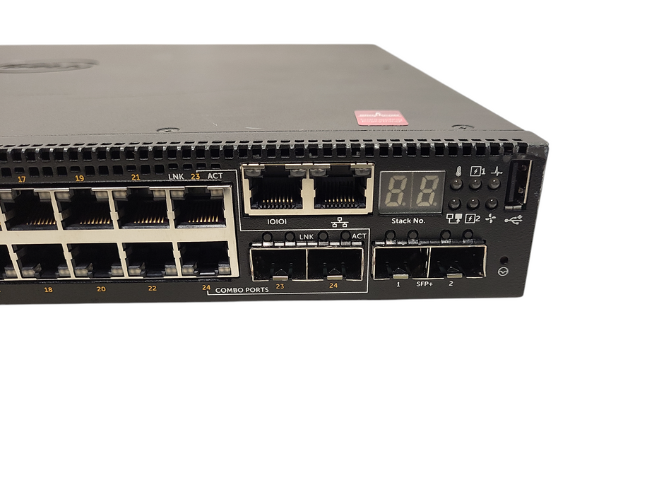 Dell N3024P | 24-Port Gigabit PoE+ Managed Switch 1x PSU $