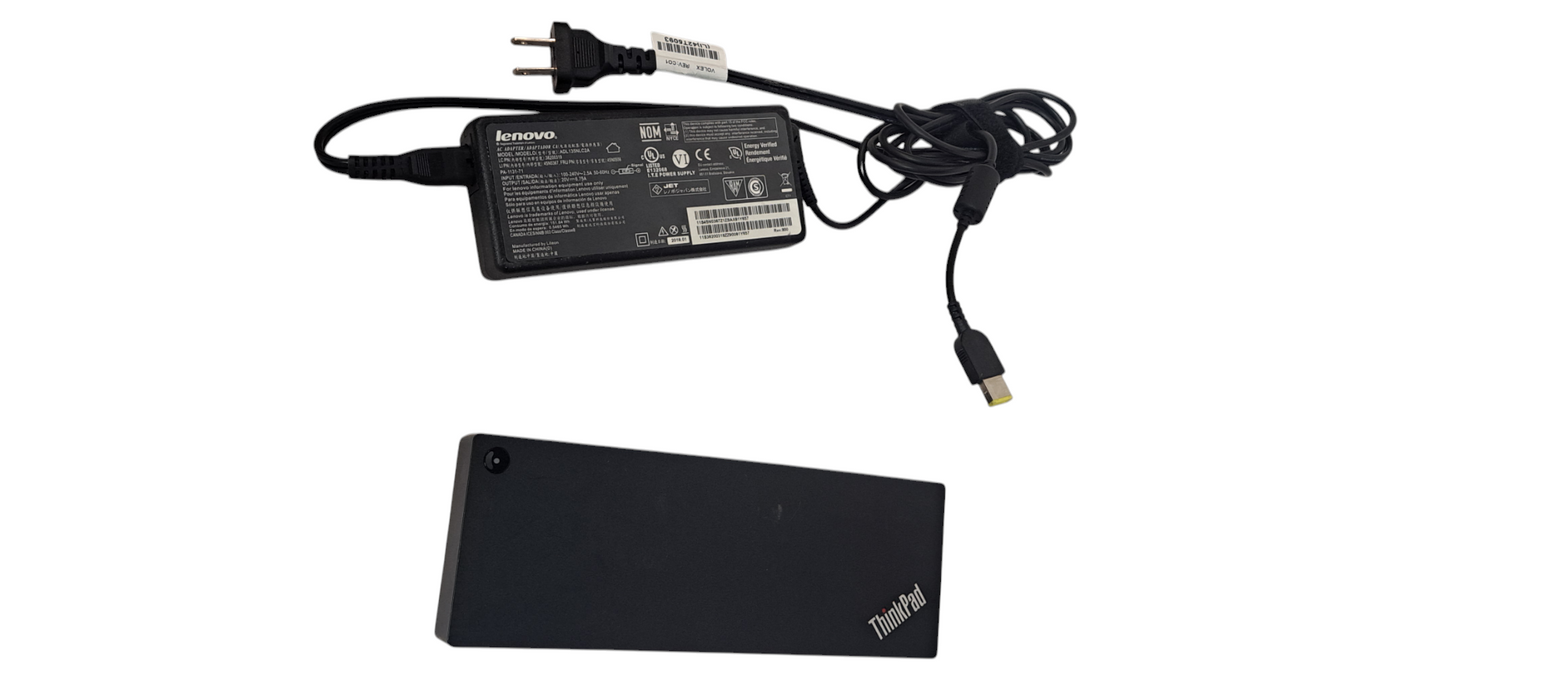 Lenovo ThinkPad universal Thunderbolt 4 dock 40B0 W/ 135W adapter