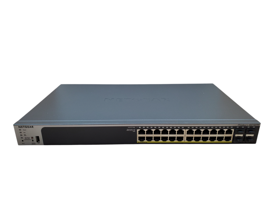Netgear 24-Port Gigabit PoE+ Smart Managed Switch w/ 4xSFP - GS728TPP v2
