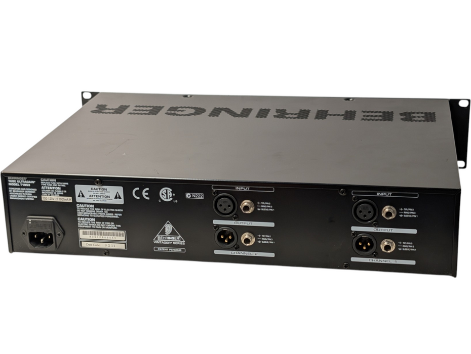 Behringer Tube Ultragain Vacuum Tube High-Precision Mic / Line Preamp T1953 -