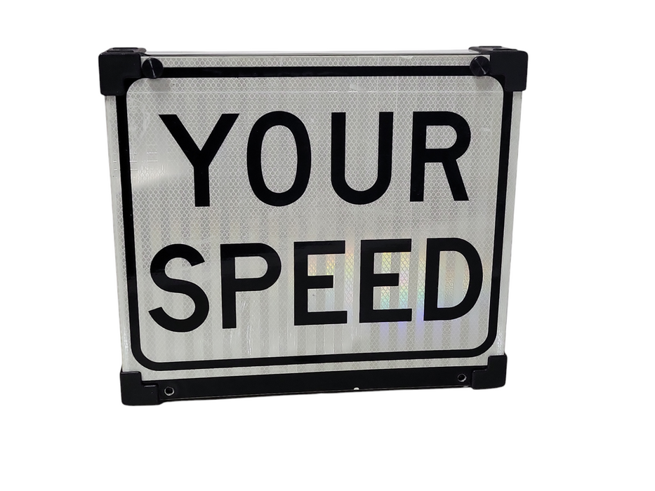 All Traffic solutions Shield 12 your speed radar sign, READ _