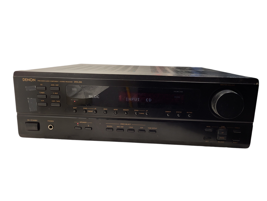 Denon DRA-295 2-Channel Precision Audio Component Stereo Receiver Amplifier $