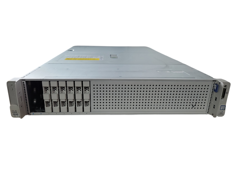 Cisco UCSC-C240-M5 10x2.5", Xeon Gold 6142 2.60GHz, 96GB RAM, No HDD, 2x PS !