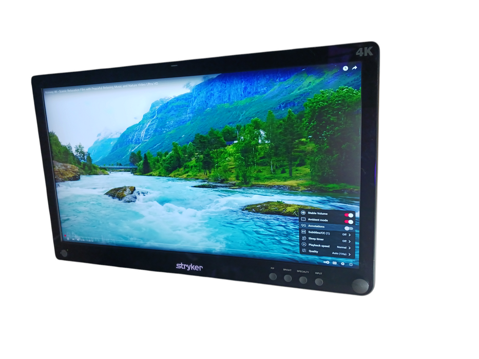 Stryker 240-031-050 32" 4K Surgical Display Monitor READ