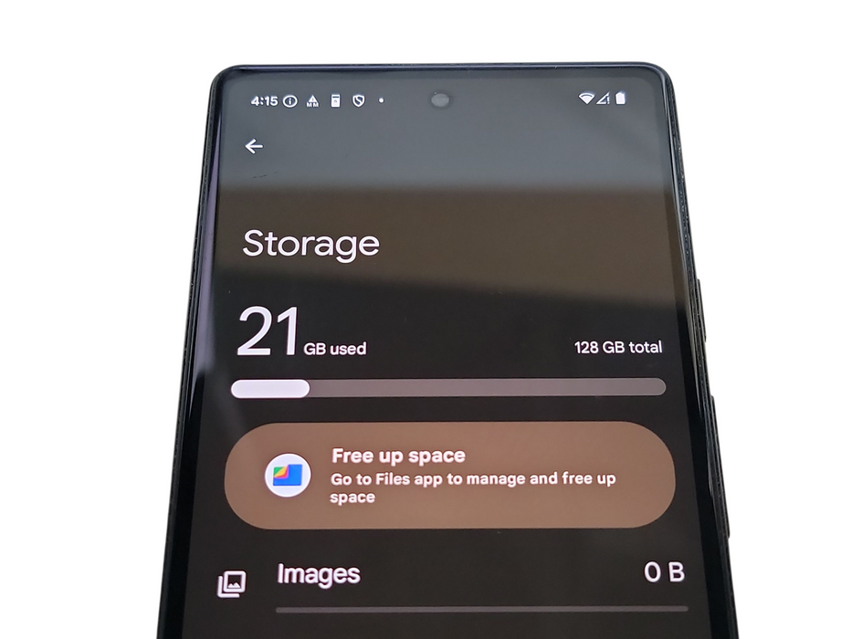 Google Pixel 6A - 128GB - Charcoal [GX7AS]