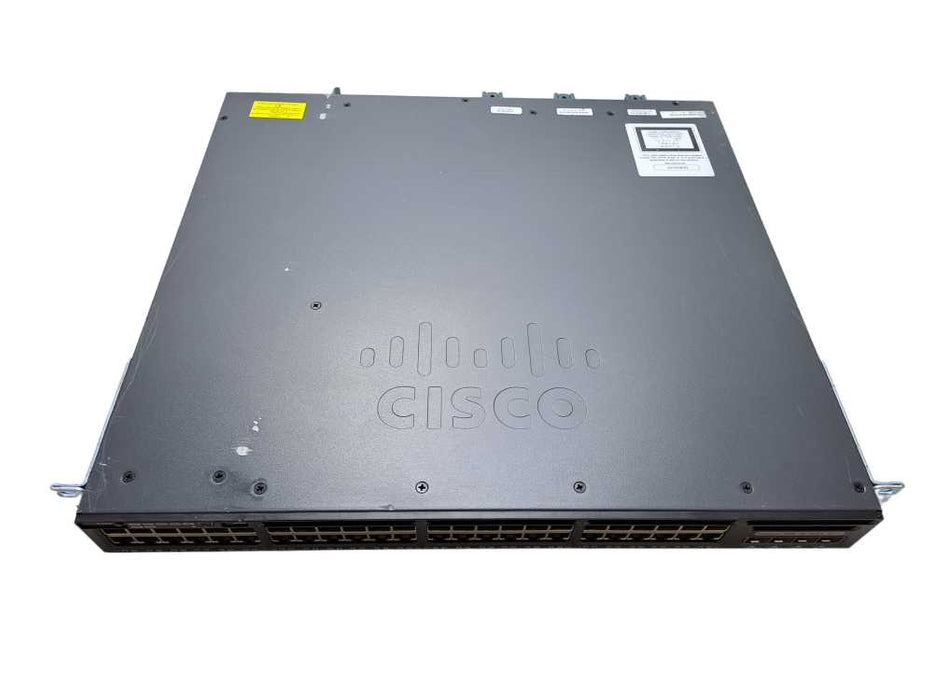 Cisco WS-C3650-48PS-S | 48-Port Gigabit PoE+ Switch | 4x SFP | 1x 640W PSU