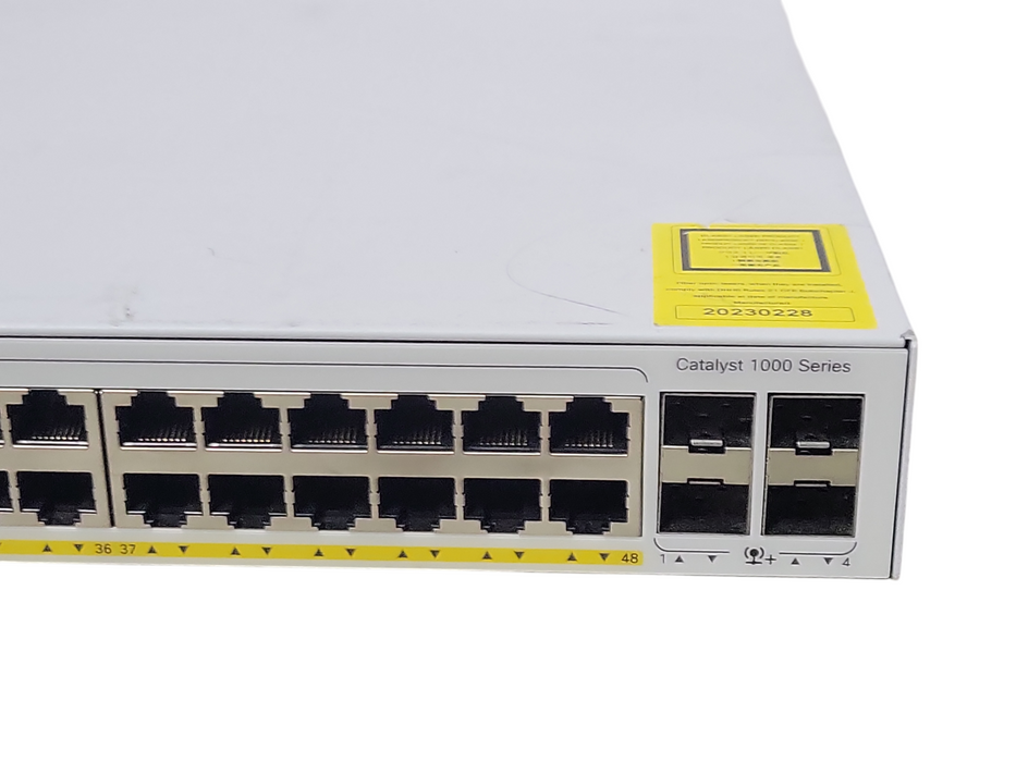 Cisco C1000-48FP-4X-L Network Switch 48 Gigabit Ethernet PoE 4 10G SFP+ _