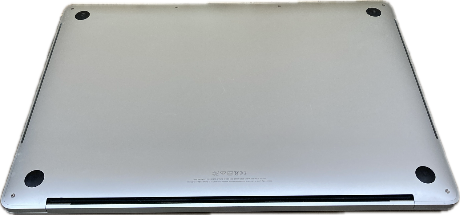 Apple MacBook Pro 15" 2018 i7-8750H 32GB RAM 256SSD Radeon Pro 555X READ