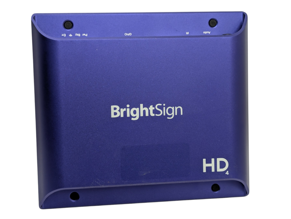 Brightsign HD224 4K H.265 Html5 Digital Signage HDMI GPIO Player Q-