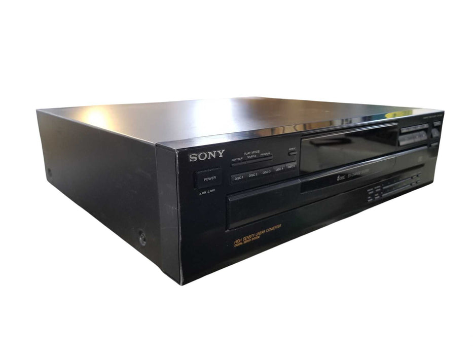 Sony CDP-C245, CD Player 5 Disc Carousel Disc Changer NO Remote