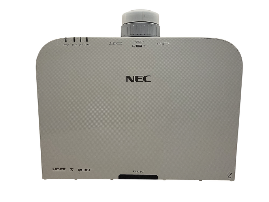 NEC PA622U Lumens 6,200 WUXGA 3LCD Projector Lamp hour: 514hrs No remote $