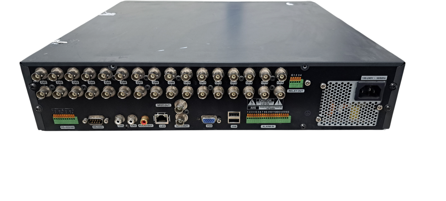 Pelco DX4500 DX4516-250 Series Digital Video Recorder| No HD Q