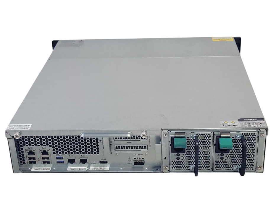 QNAP SS-EC2479U-SAS-RP Xeon E3-1245 V2 3.40GHz, 8GB RAM, 24x 2.5" trays SEE _