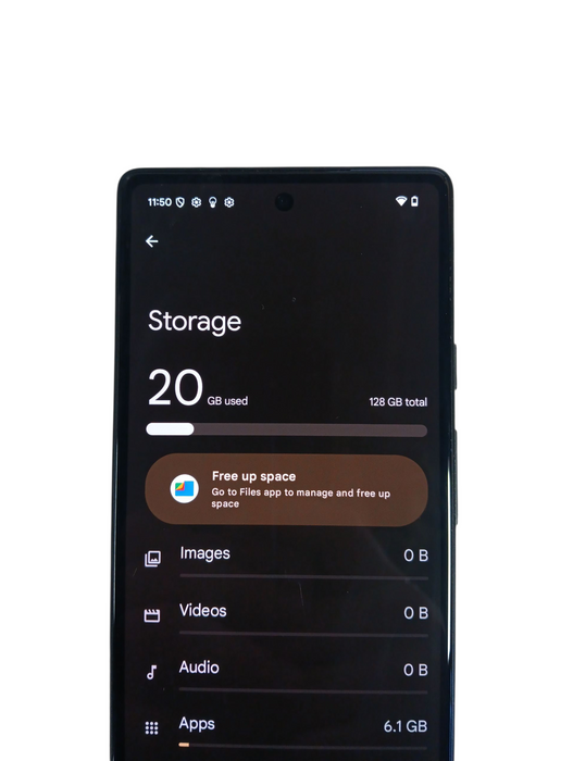 Google Pixel 6a - Charcoal - 128GB [GX7AS]