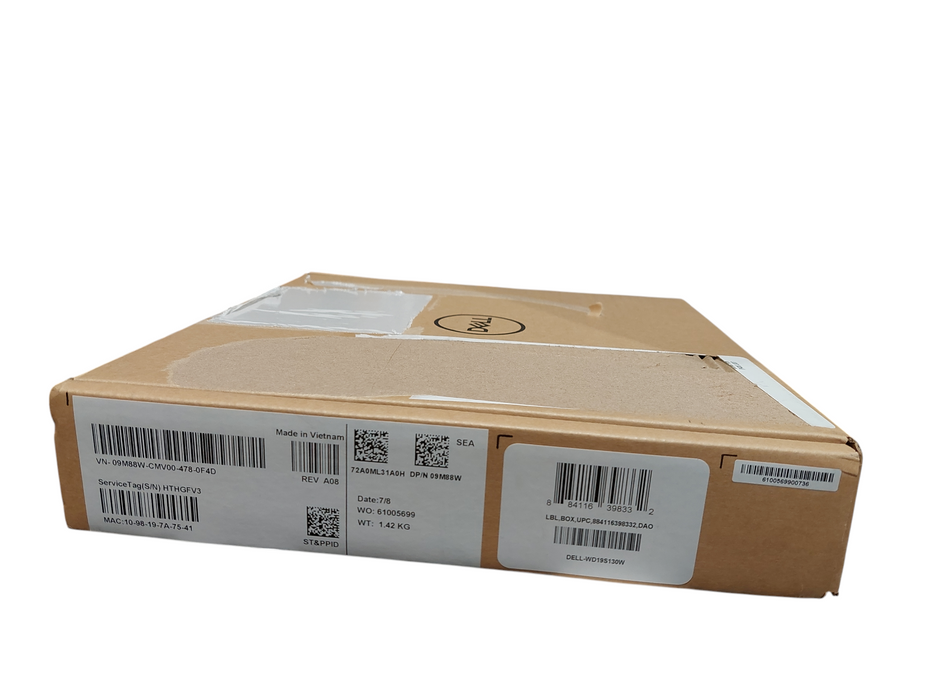Dell Dock 130W Model: K20A   WD19S  19.5V Q=