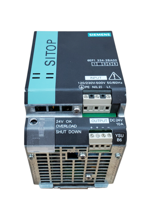 Siemens SITOP modular 10A 1/2 ph 6EP1334-3BA00 *READ*