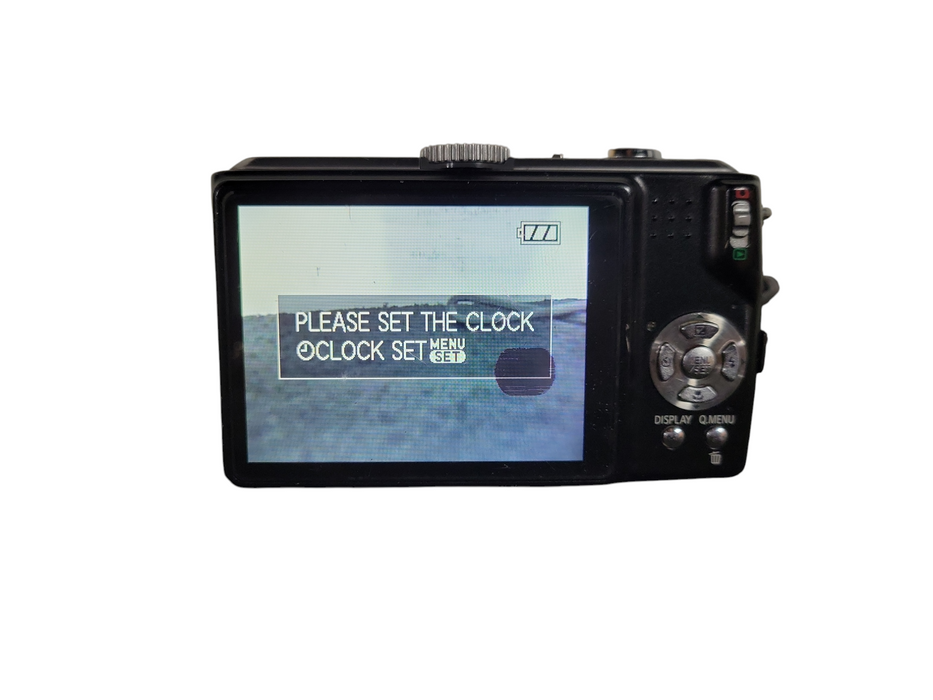 ANASONIC LUMIX DMC-TZ5 DIGITAL CAMERA VIDEO mic 10x zoom BLK !