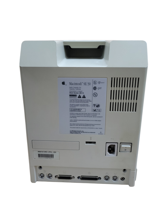 Apple Macintosh SE/30 Vintage Desktop Computer READ !