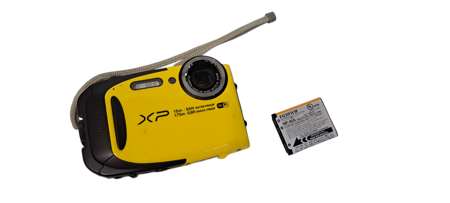 Fujifilm FinePix XP80 16.4MP Waterproof Digital Camera w/ Battery