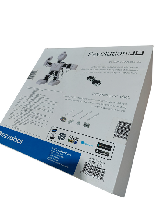 3- Ez Robot Revolution:JD Robotic Educational Humanoid Robot =