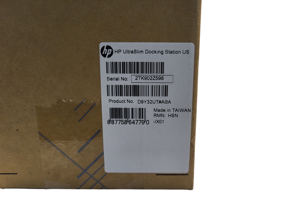 HP UltraSlim Docking Station (D9Y32UT#ABA)-New sealed Q$