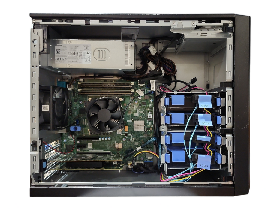 Dell PowerEdge T150, Xeon E-2336, 64GB DDR4, 2x4TB SAS, PERC H355