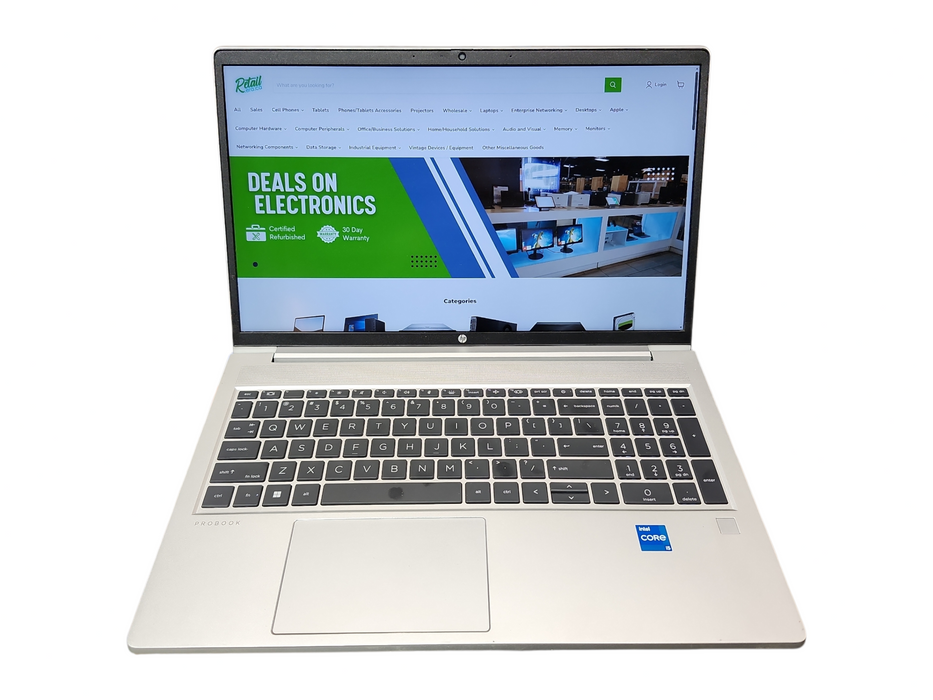 HP ProBook 450 15.6 inch G9 Notebook PC, i5-1235U, 16GB DDR4, 256GB NVMe  Lap200