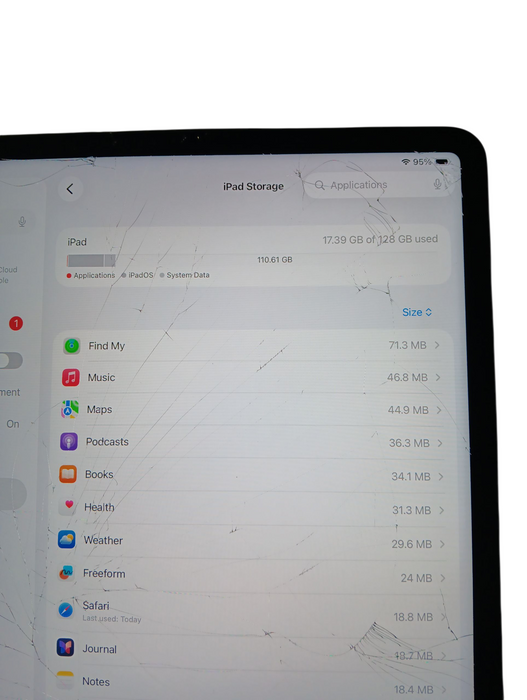iPad Pro 12.9-inch 5th Gen - Space Gray - 128GB [A2378] READ Q
