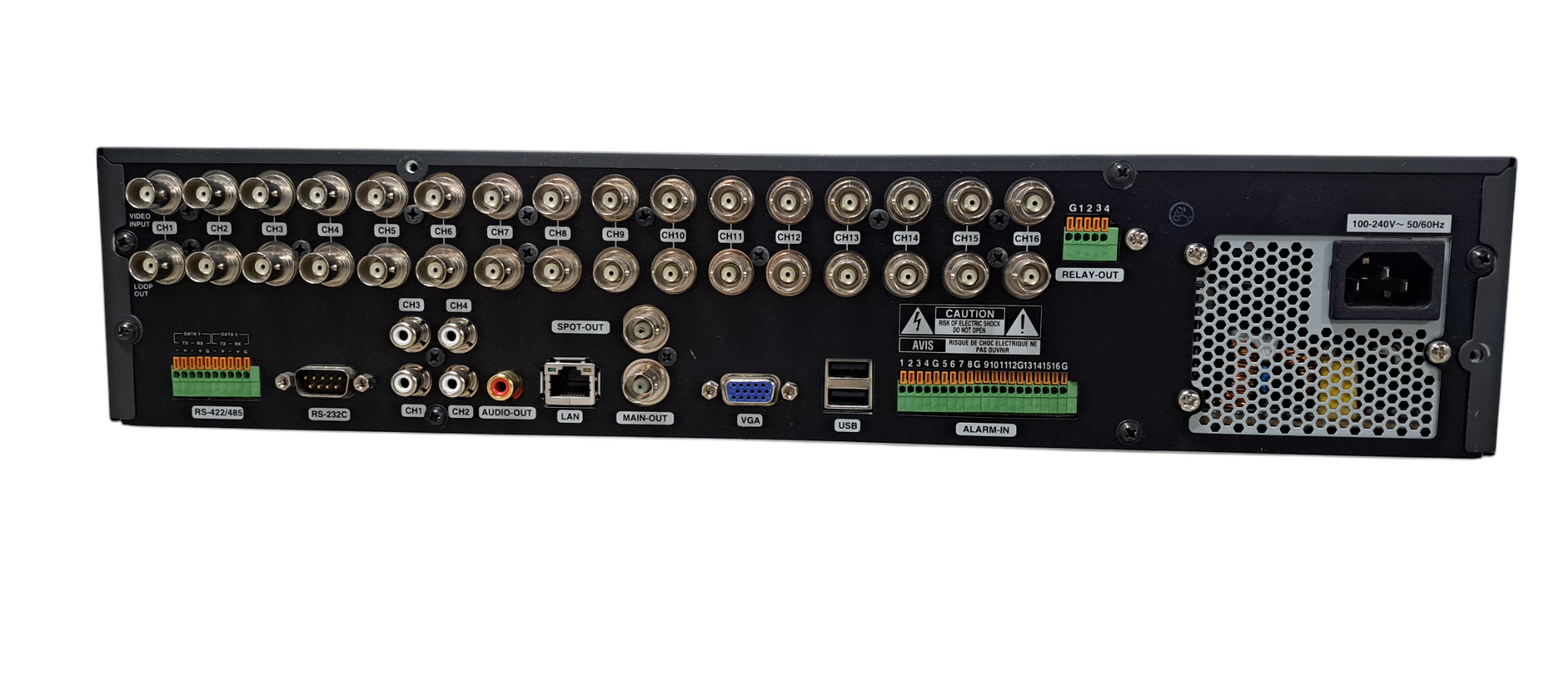 Pelco DX4600 Series Digital Video Recorder (DVR) DX4616CD-500| NO HD